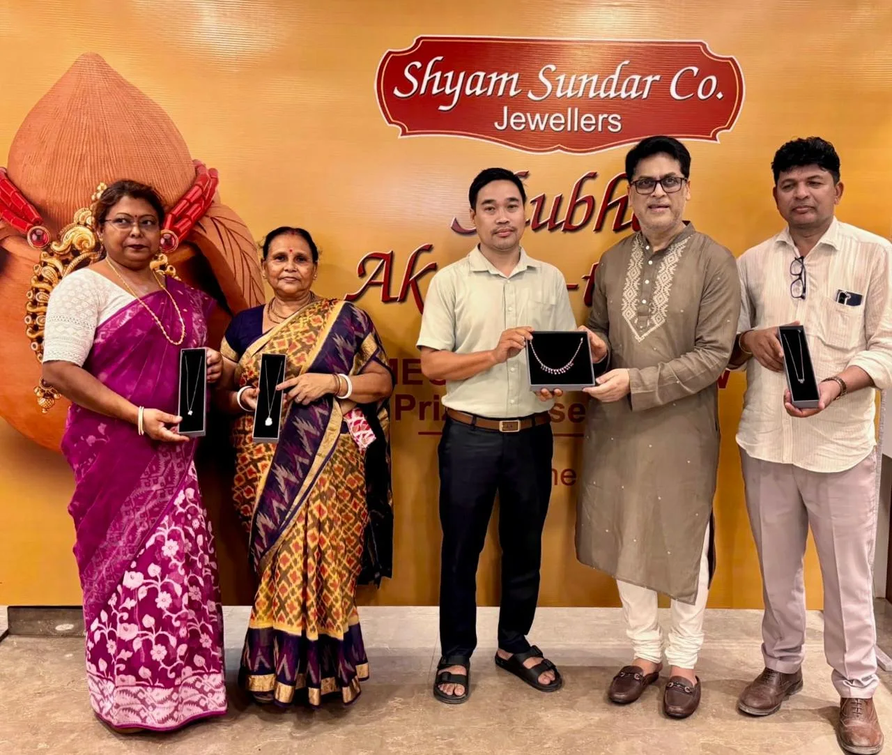 Shubho Akshay-Tritiya 2026 Mega Draw Prize Presentation — Shyam Sundar Co Jewellers