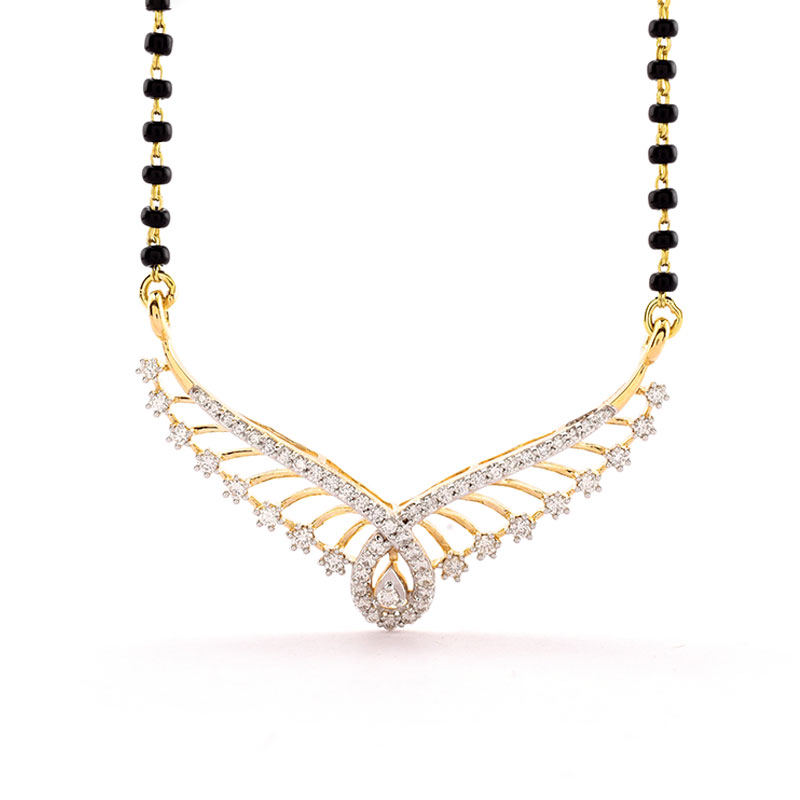 Diamond Mangalsutra image 15