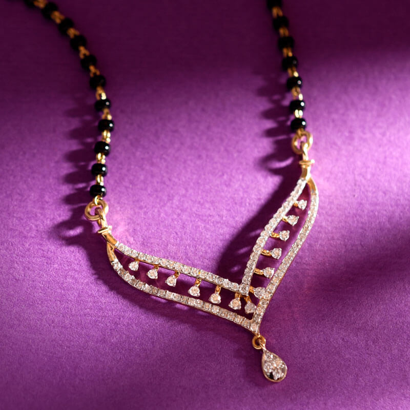 Diamond Mangalsutra image 17