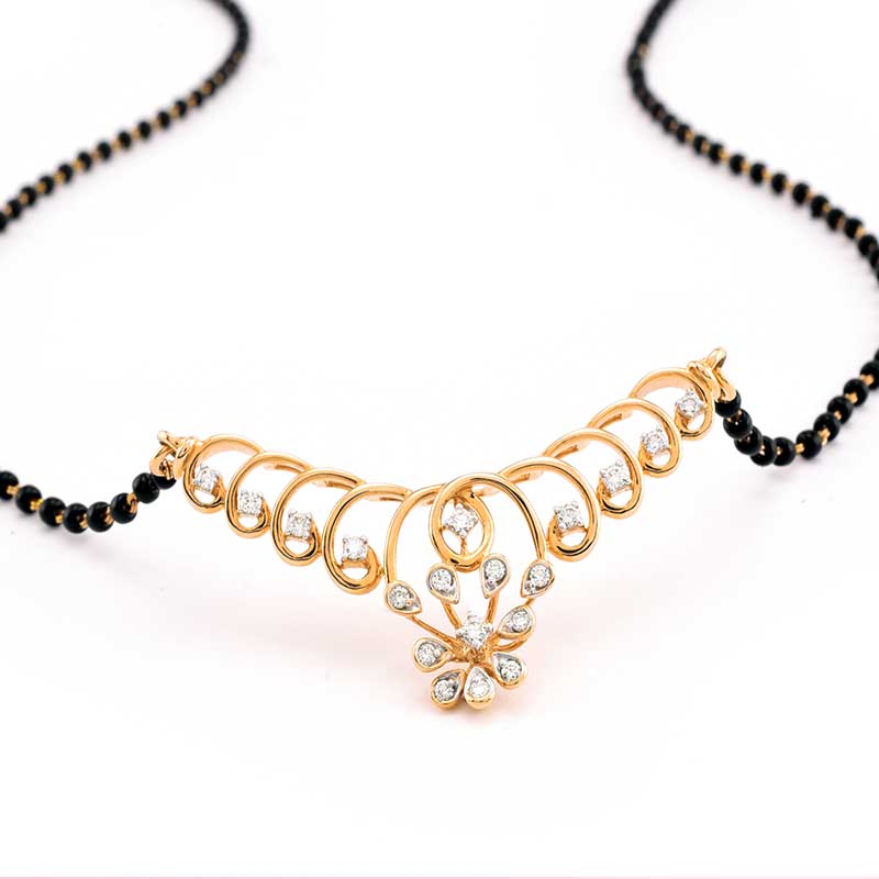 Diamond Mangalsutra image 22