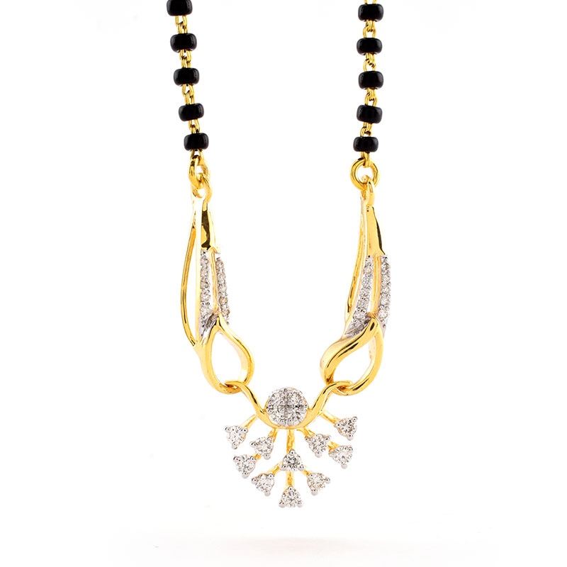 Diamond Mangalsutra image 4