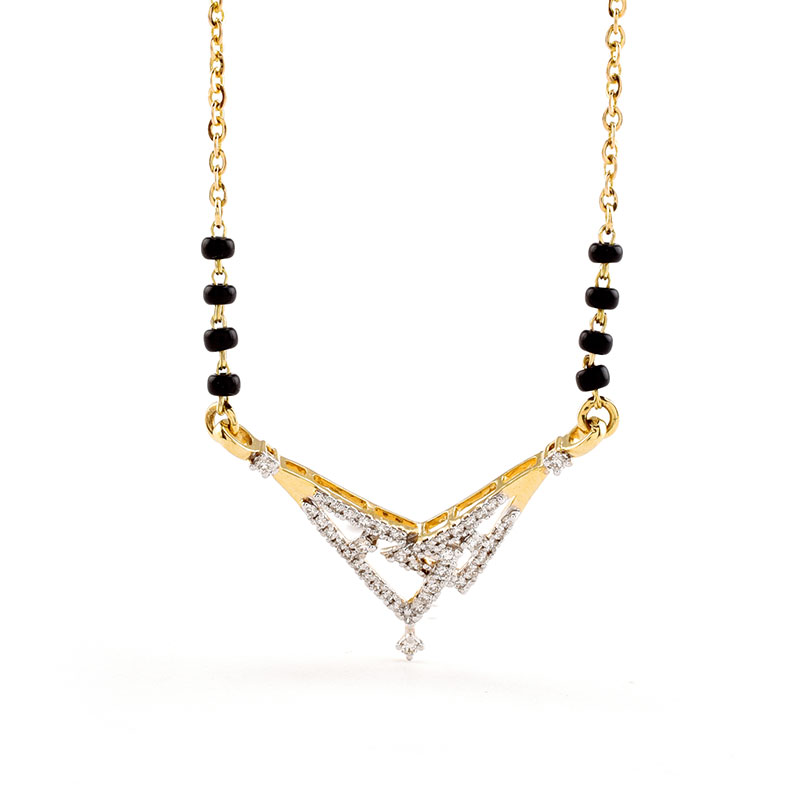 Diamond Mangalsutra image 7
