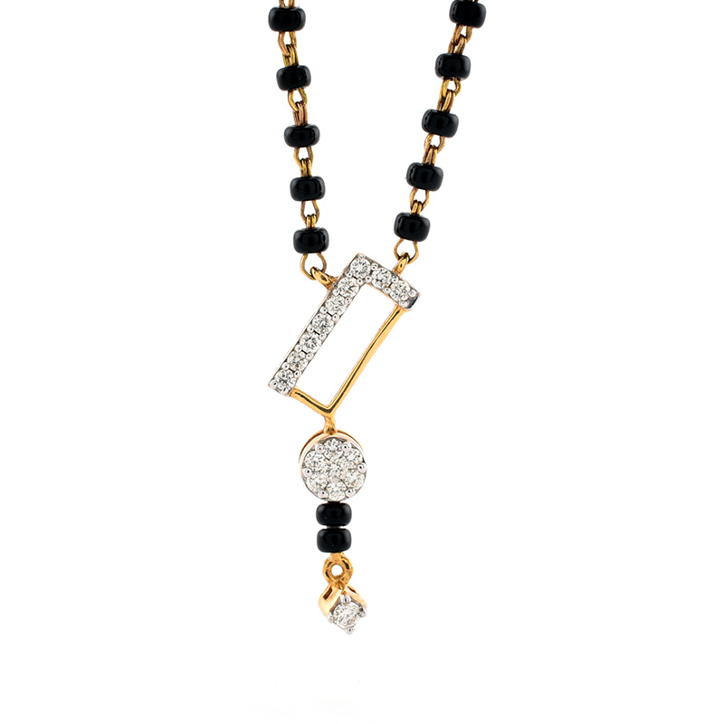 Diamond Mangalsutra image 9