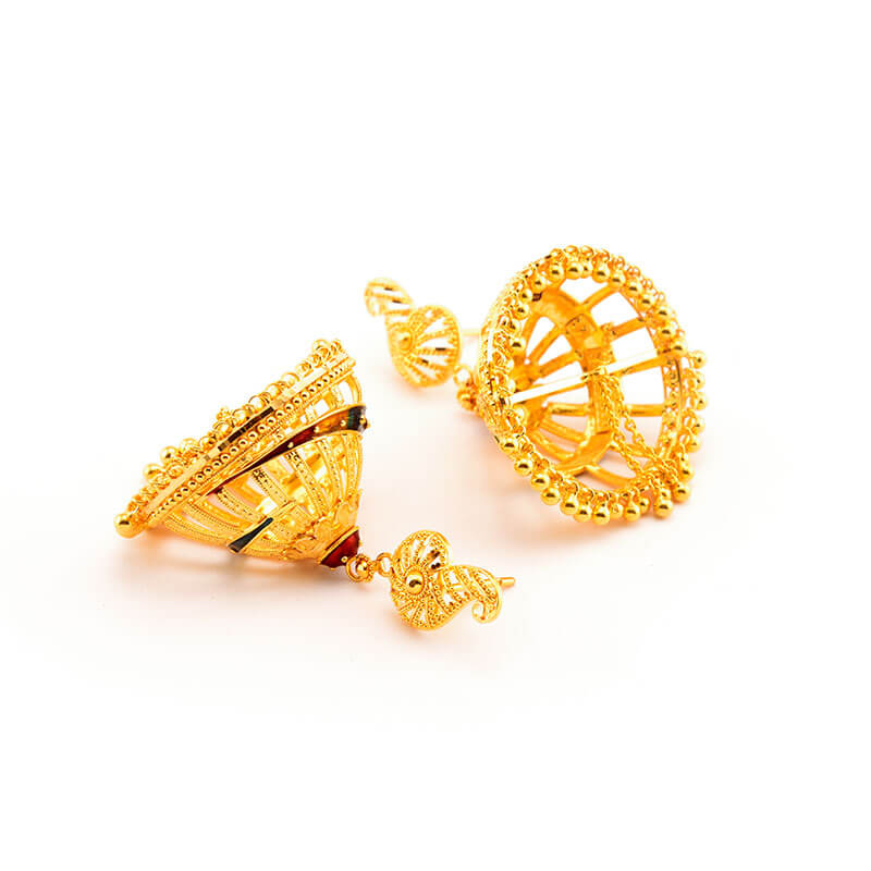 Gold Jhumka