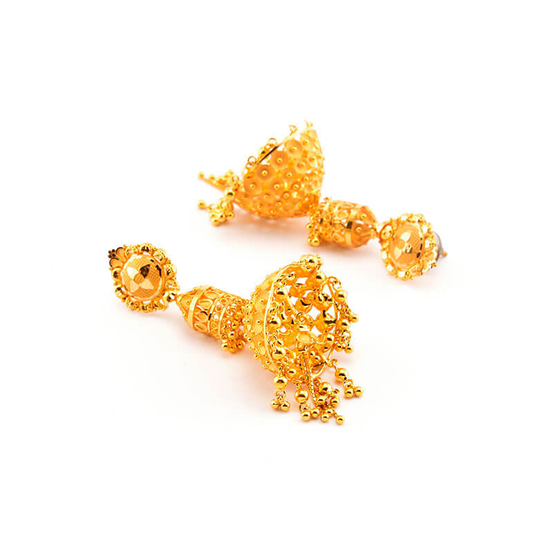 Gold Jhumka