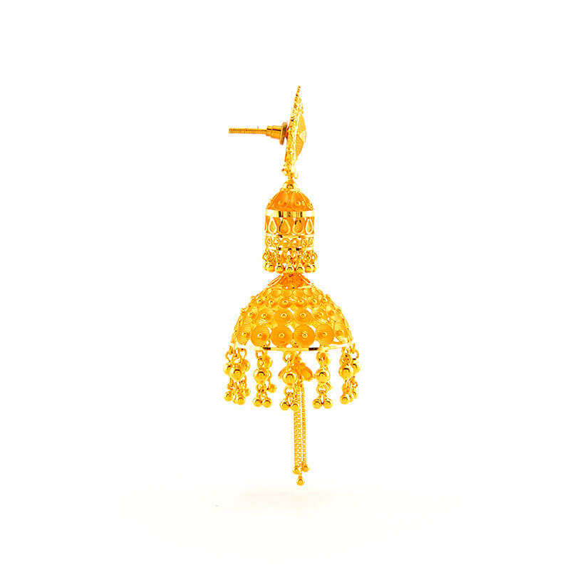 Gold Jhumka