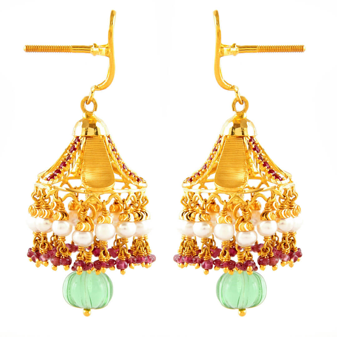 Gold Jhumka