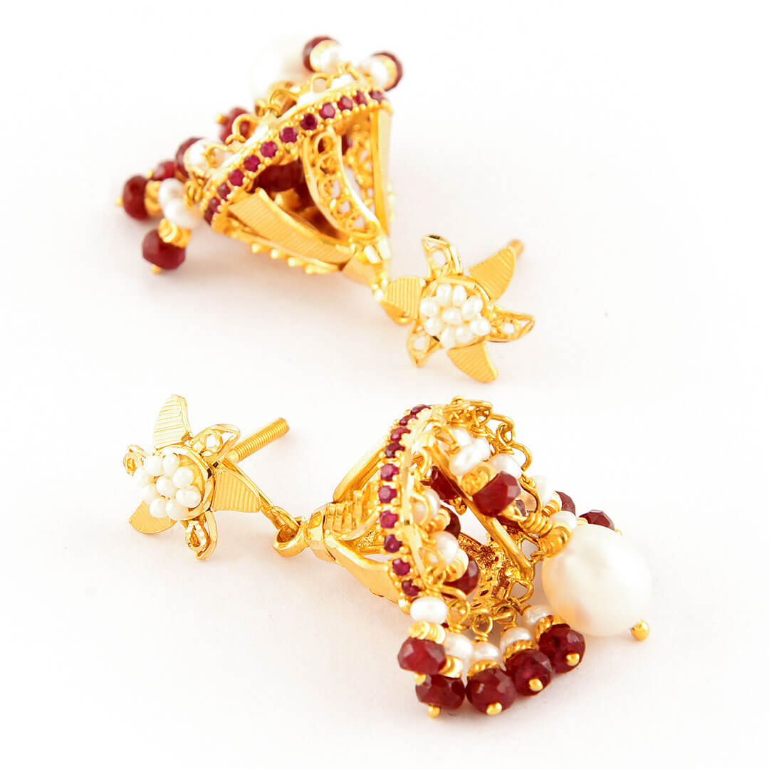 Gold Jhumka
