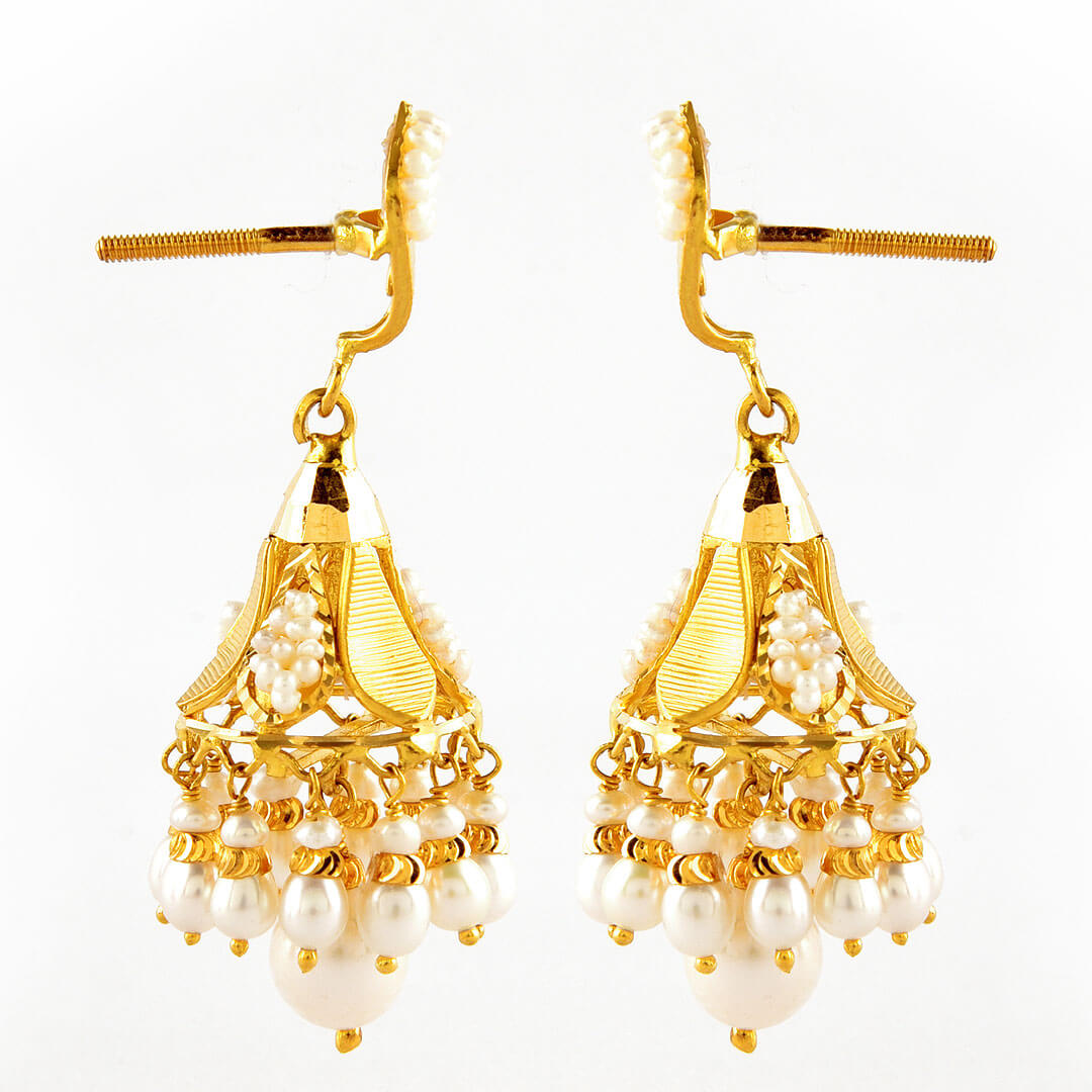 Gold Jhumka