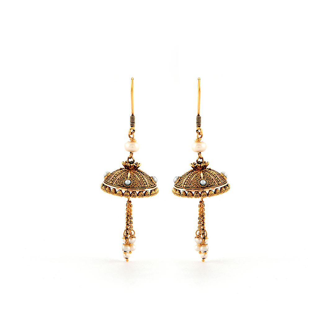 Gold Jhumka