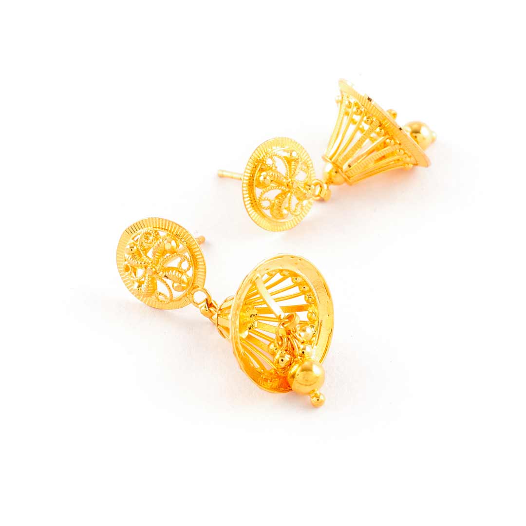 Gold Jhumka