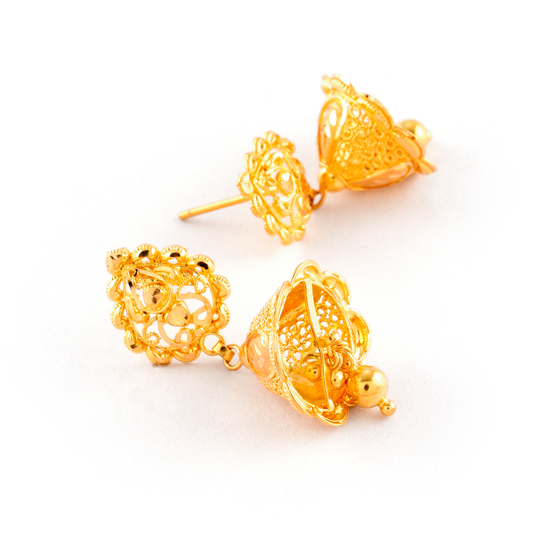 Gold Jhumka