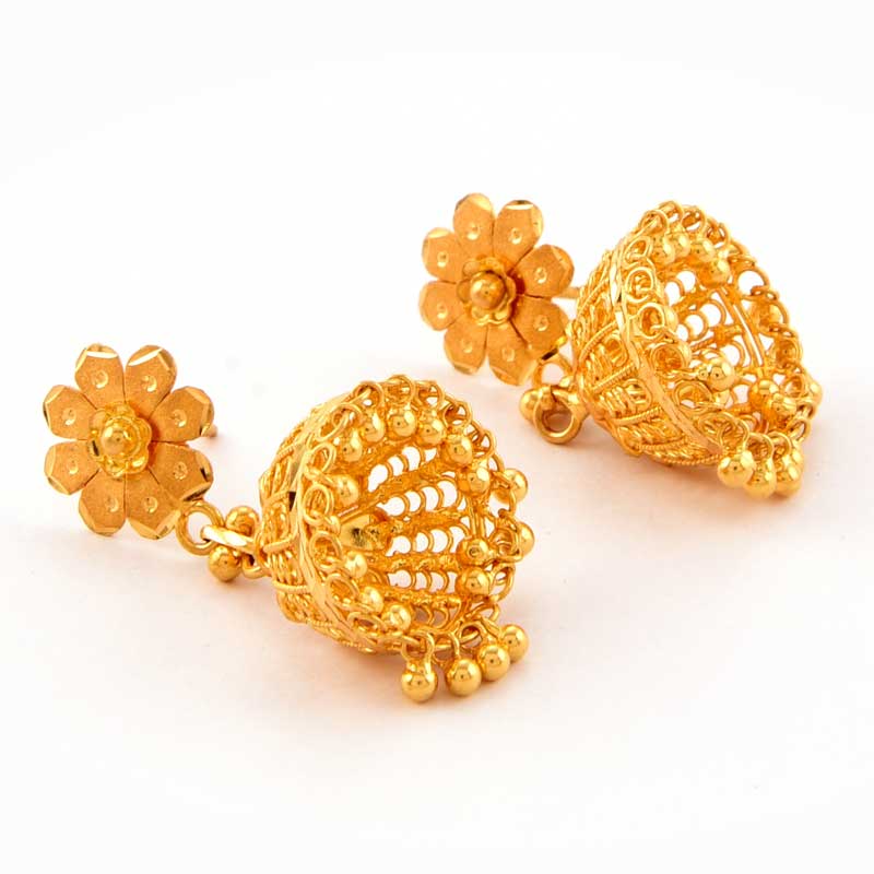 Gold Jhumka