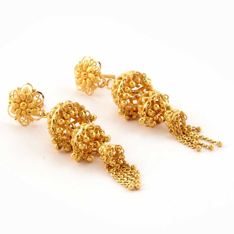 Gold Jhumka