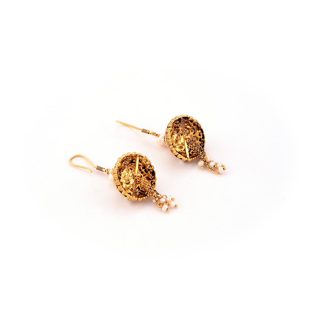 Gold Jhumka