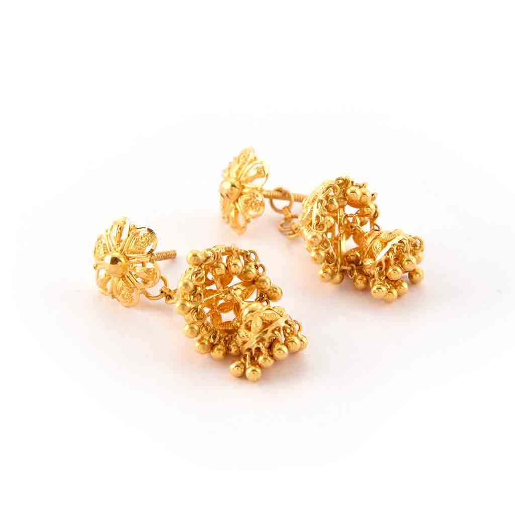 Gold Jhumka