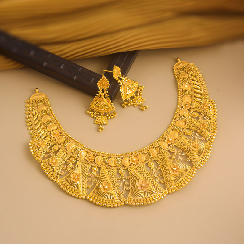 Gold Necklace image 11