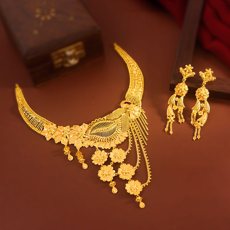 Gold Necklace image 5