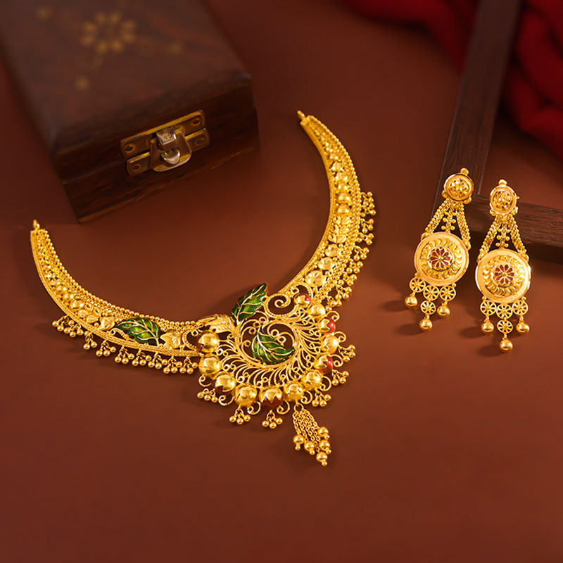 Gold Necklace image 6