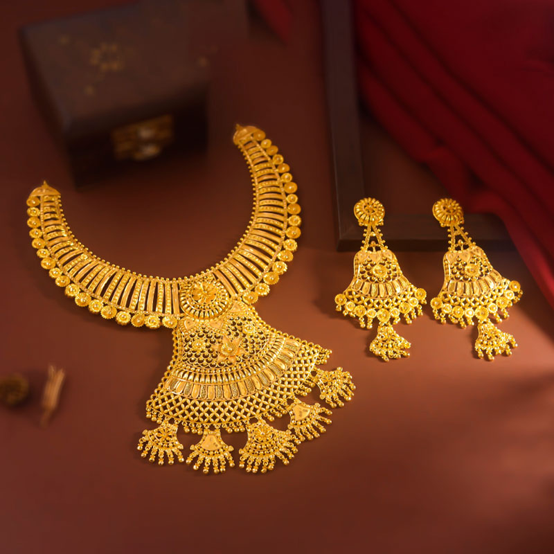 Gold Necklace image 8