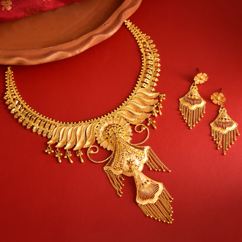 Gold Necklace image 78