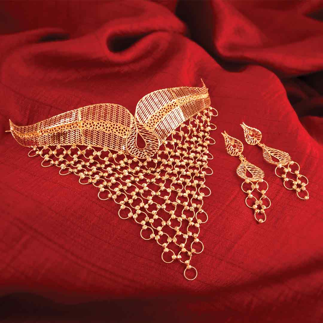 Gold Necklace image 85