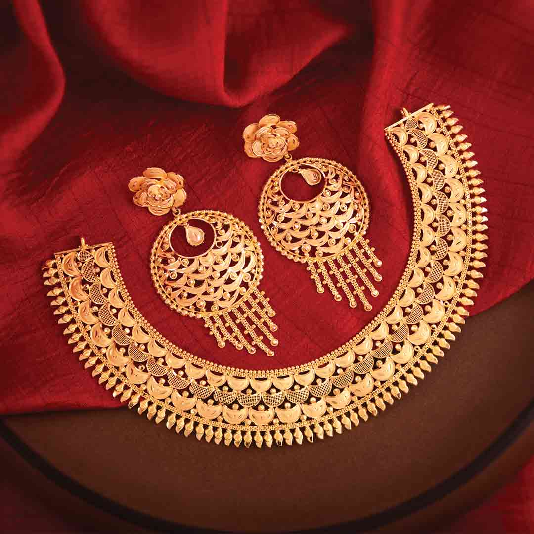 Gold Necklace image 86