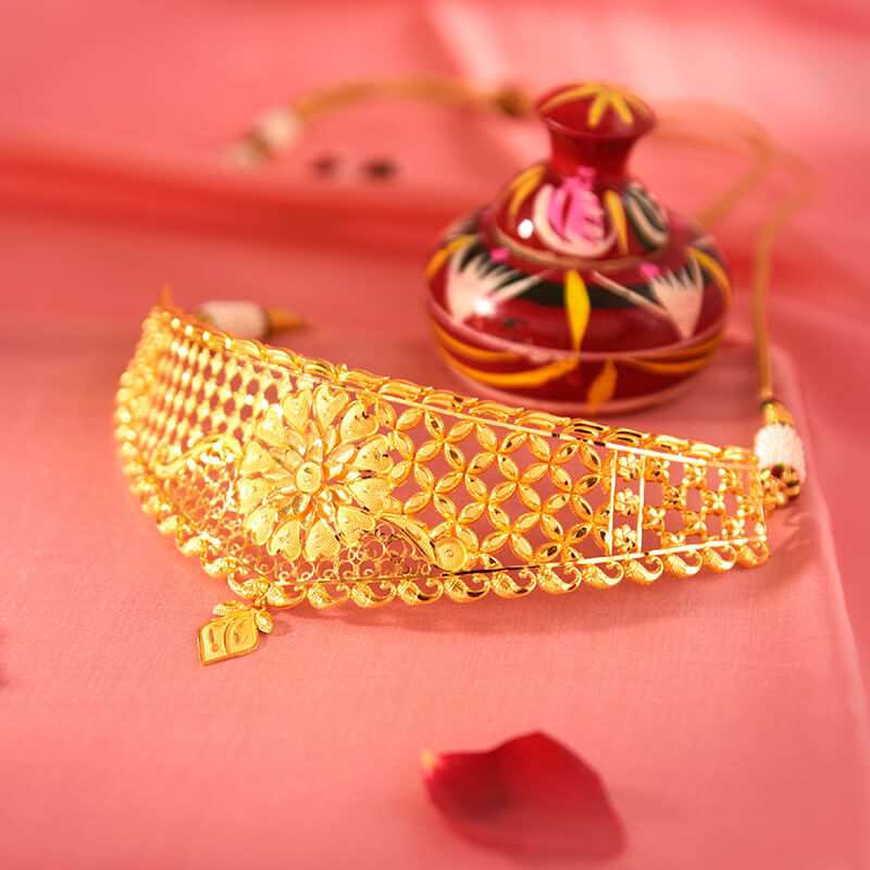 Gold Choker image 19