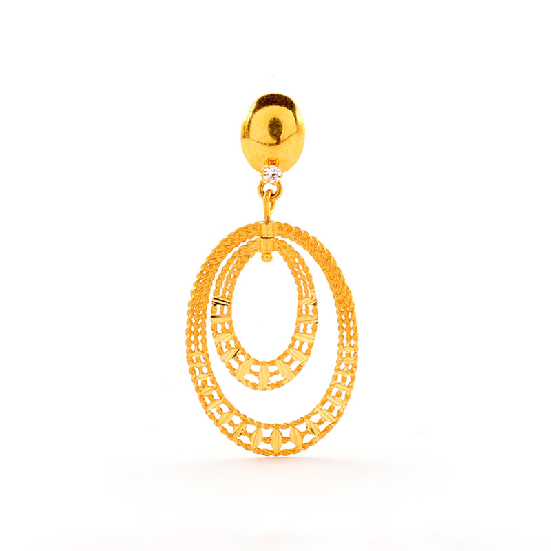 Gold Earrings image 1