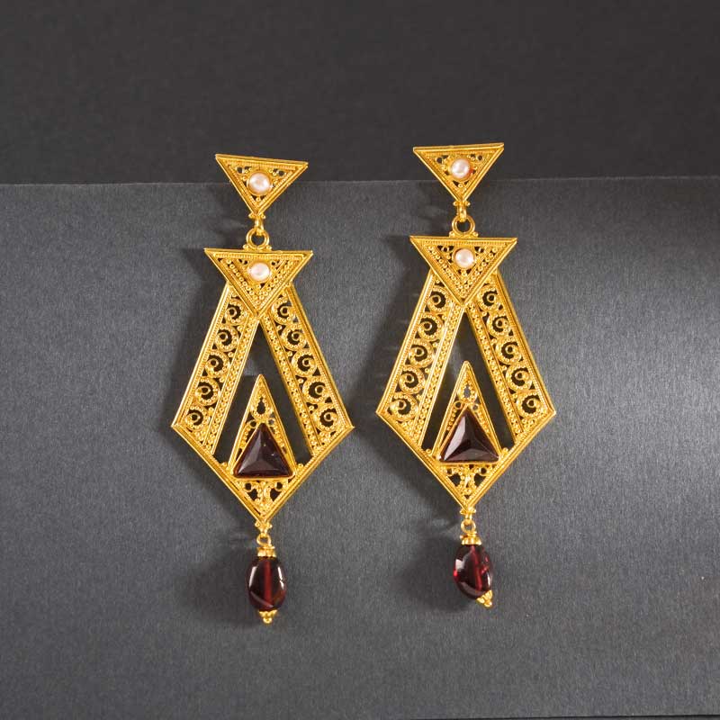Gold Earrings image 15