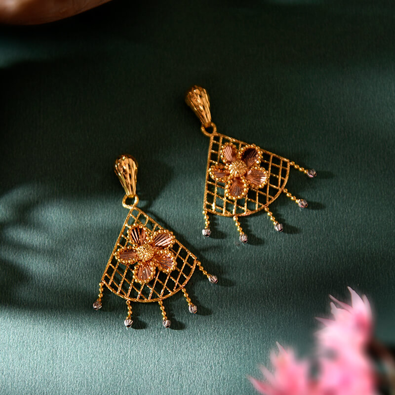 Gold Earrings image 17