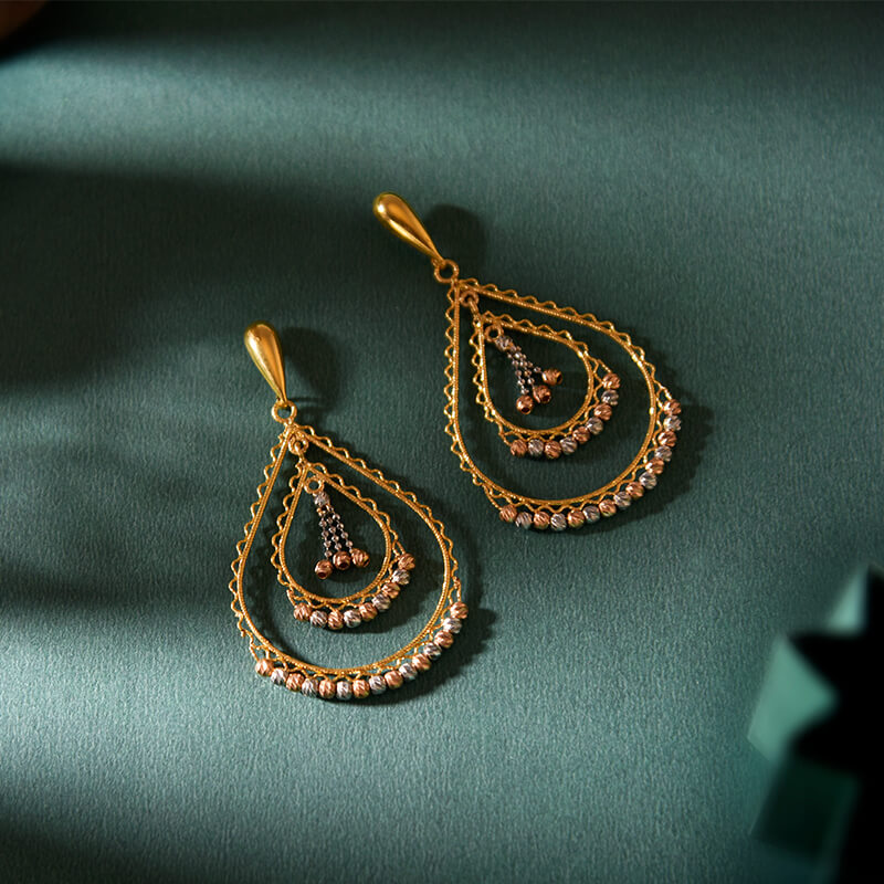 Gold Earrings image 18