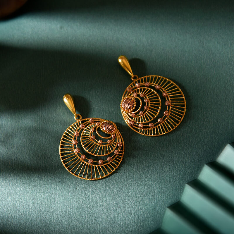 Gold Earrings image 19