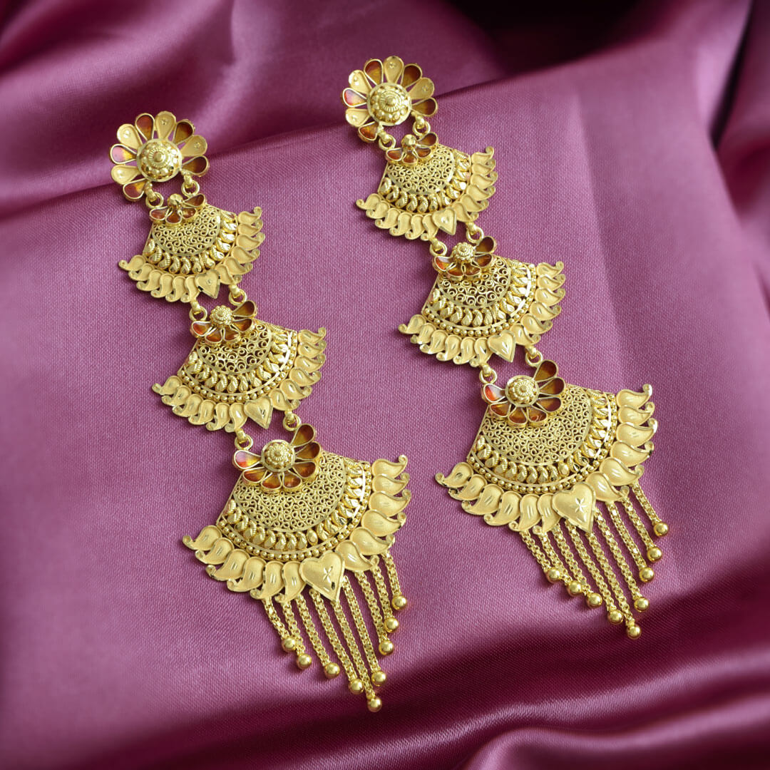 Gold Earrings image 22