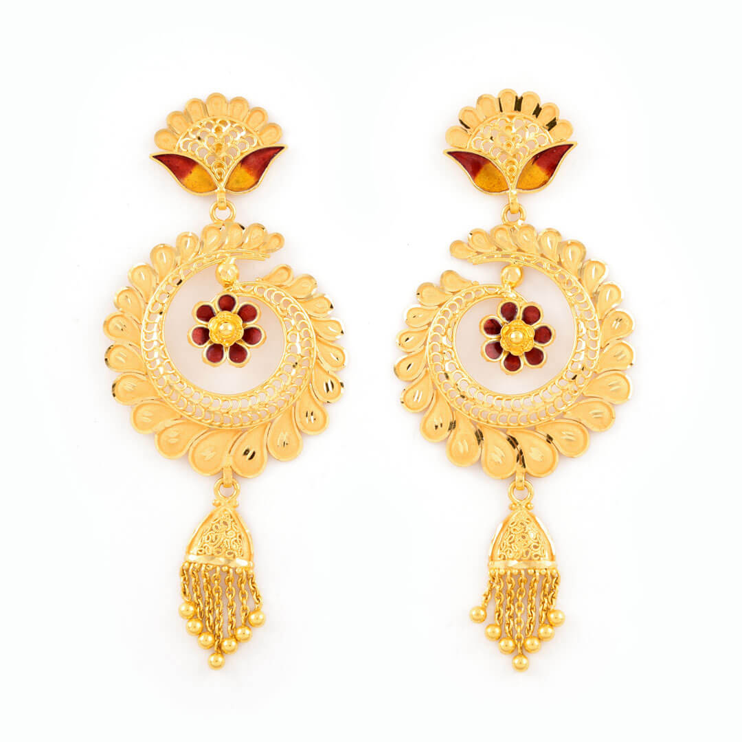 Gold Earrings image 26