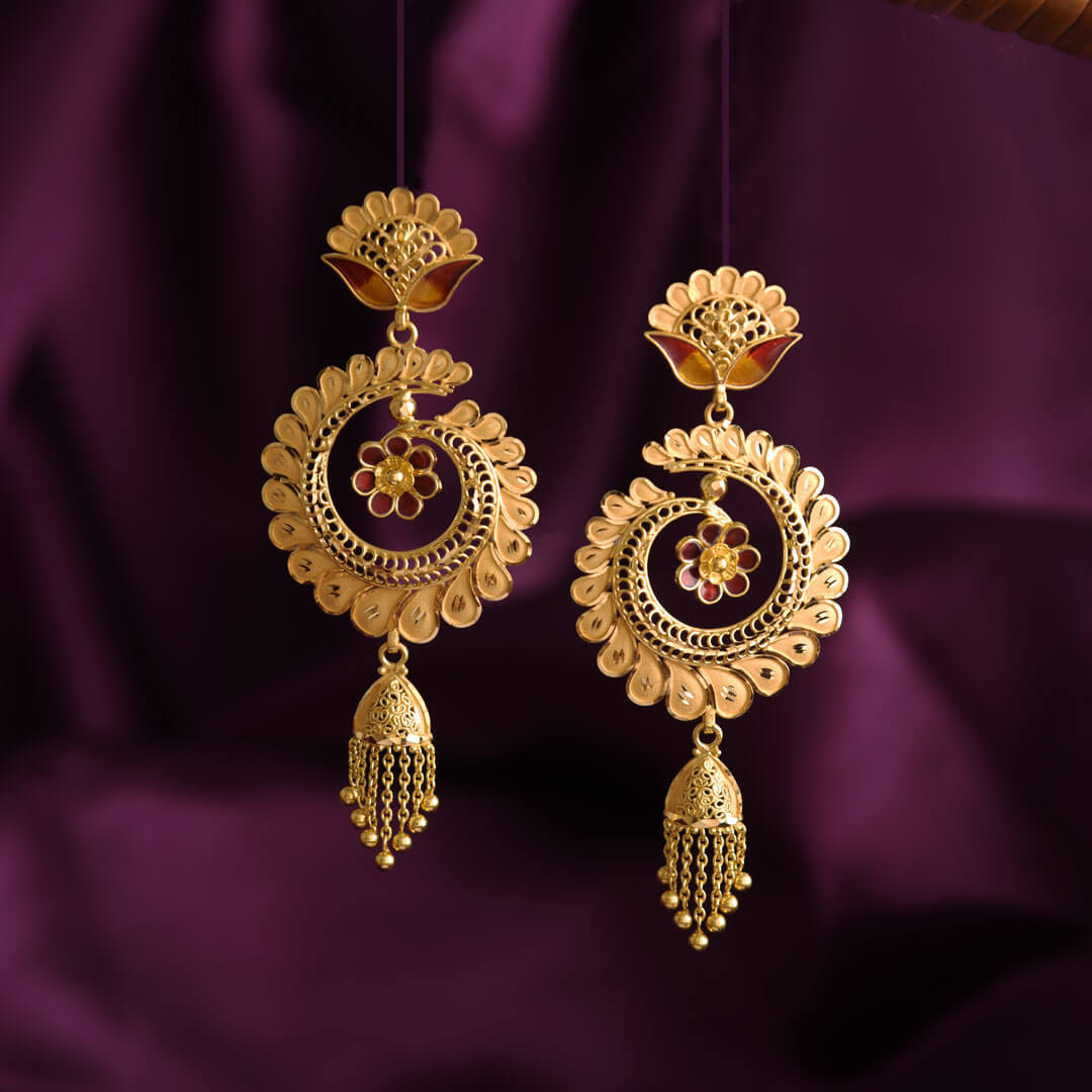 Gold Earrings image 26