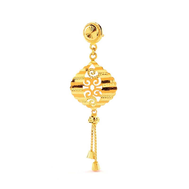 Gold Earrings image 3