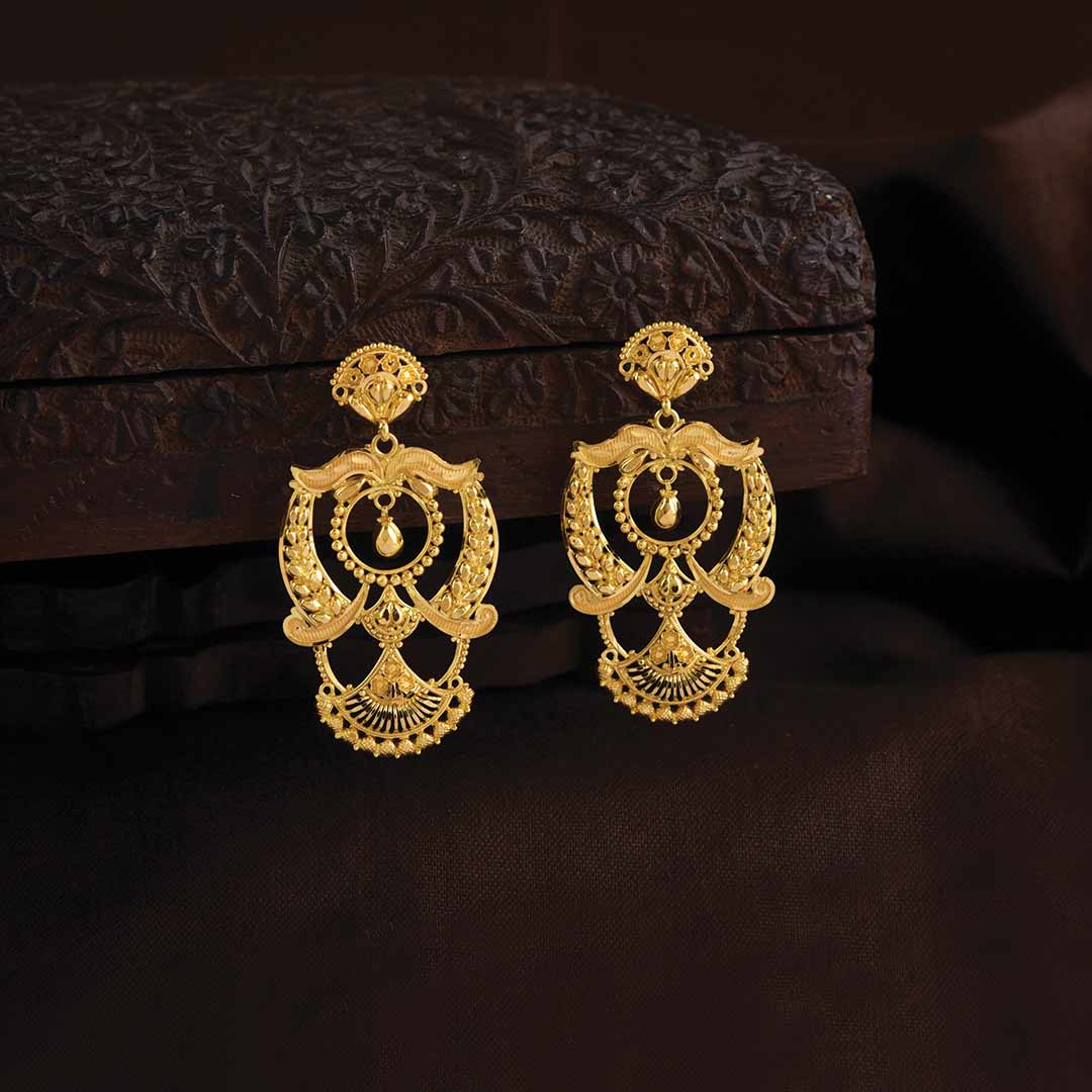 Gold Earrings image 36