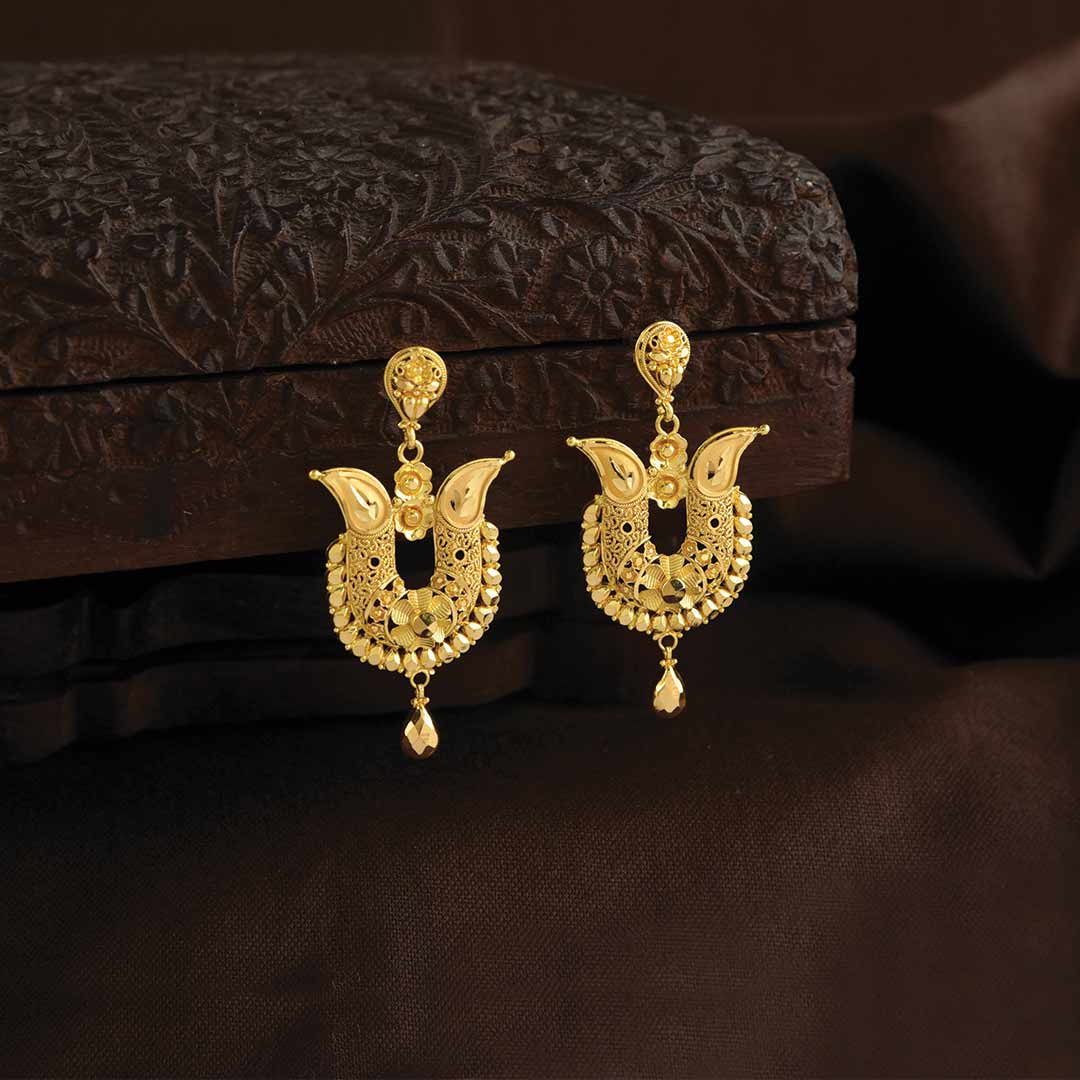 Gold Earrings image 37