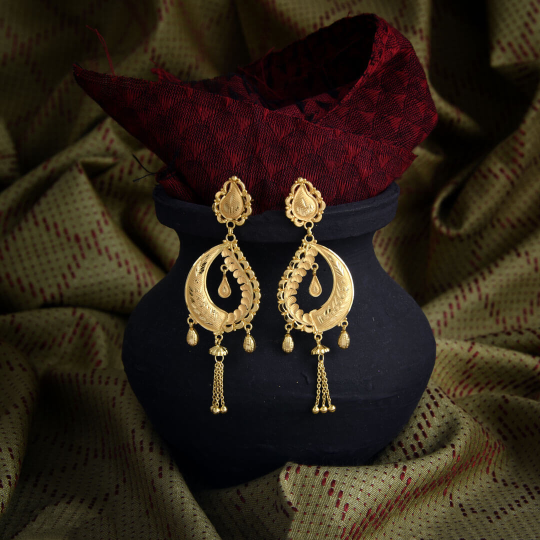 Gold Earrings image 41