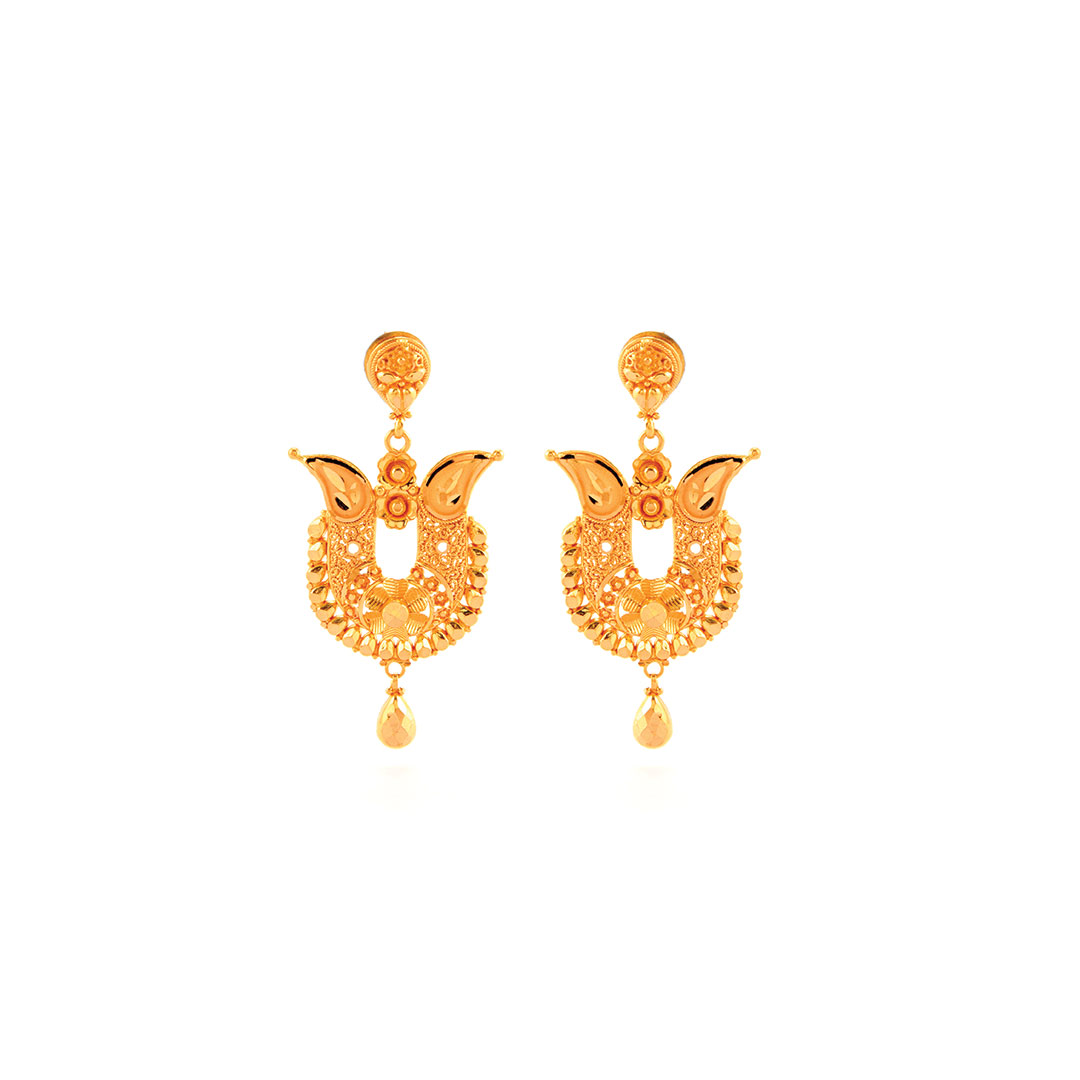 Gold Earrings image 45