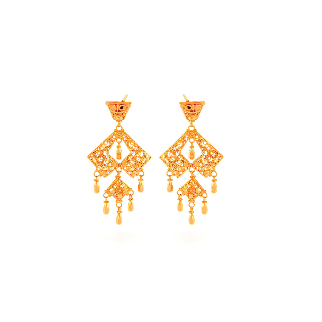 Gold Earrings image 46