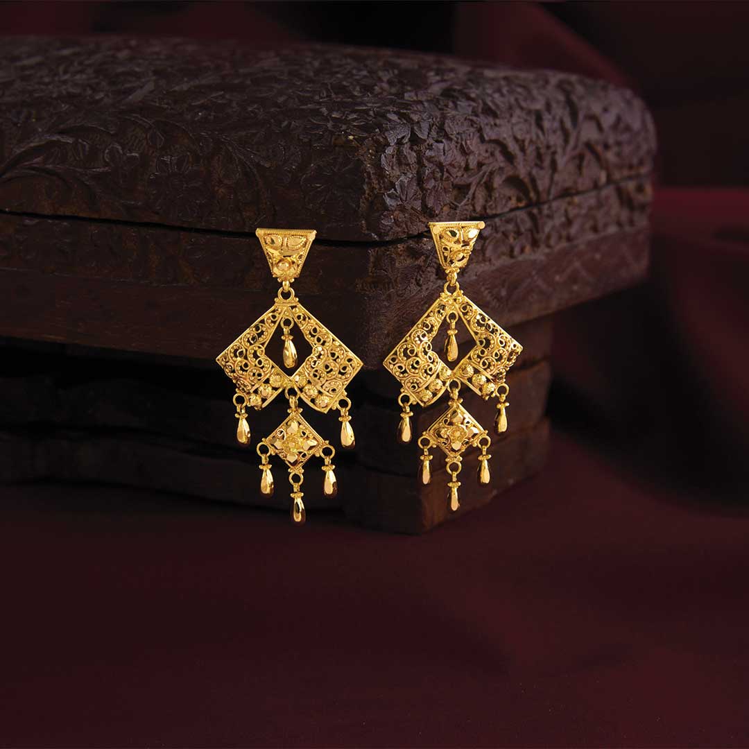 Gold Earrings image 46