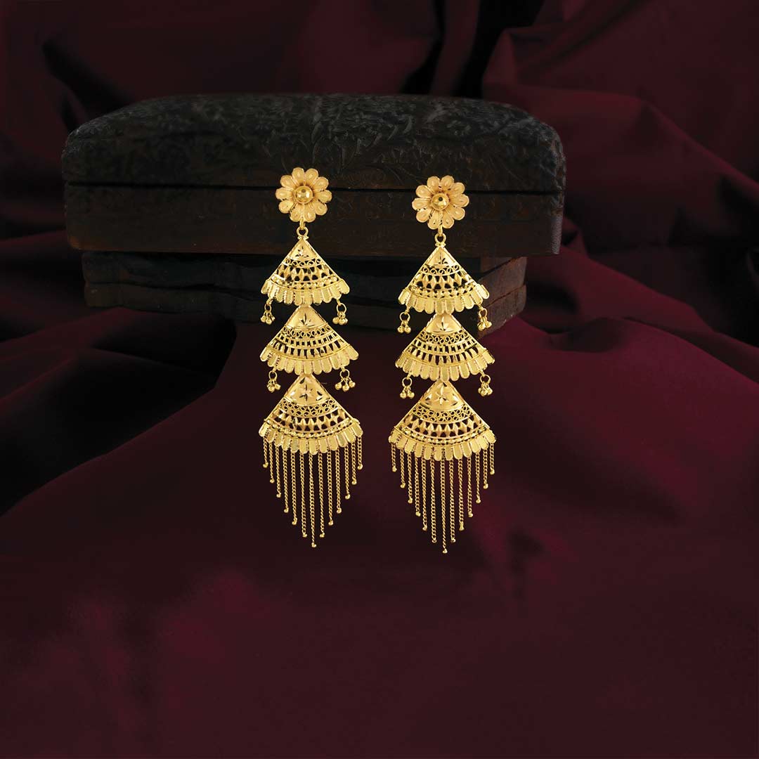 Gold Earrings image 48