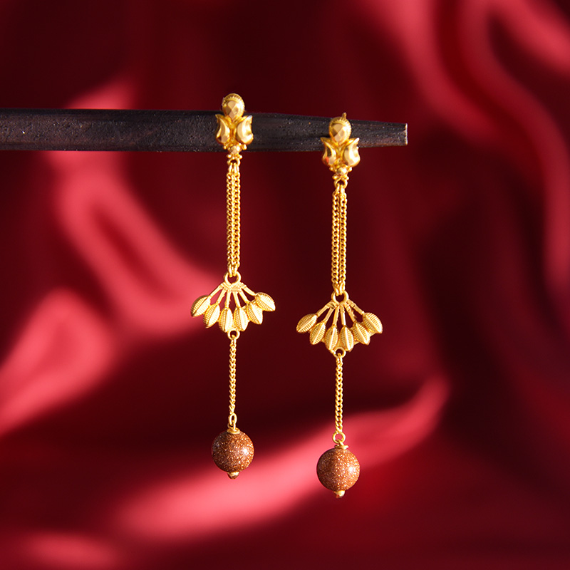 Gold Earrings image 6
