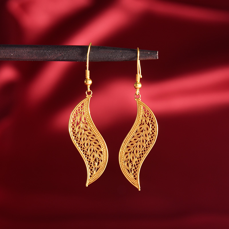 Gold Earrings image 8